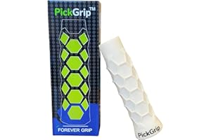 PICKLEBALL FETISH PickGrip Pickleball Paddle Enhanced Grip Bonus Overgrip Shock Absorbing Comfort Control Anti Fatigue Replacement Vibration Dampening Tennis Elbow Performance Handle