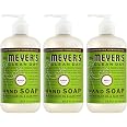 MRS. MEYER'S CLEAN DAY Liquid Hand Soap, Apple, 12.5 fl oz, 3 Pack | Moisturizing Liquid Hand Soap, Softens and Cleans Hands,