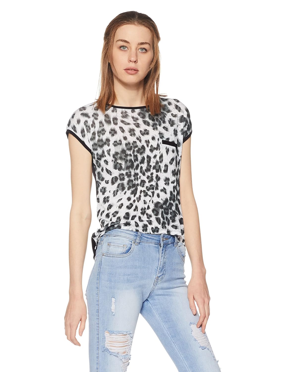 unshackled women's solid t-shirt