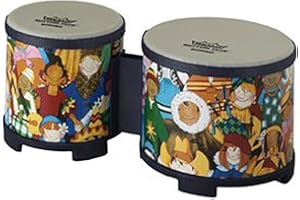 Remo RH-5600-00 Rhythm Club Bongo Drum - Rhythm Kids, 5"-6"