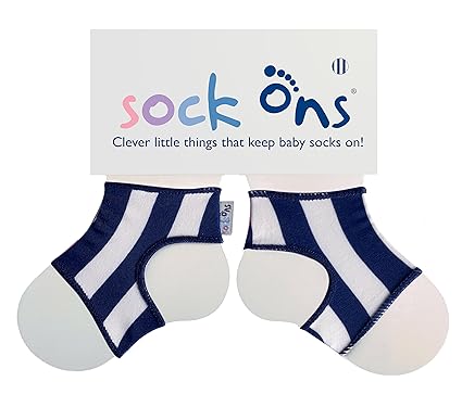 Sock Ons Baby Jungen (0-24 Monate) Socken blau Marineblau gestreift