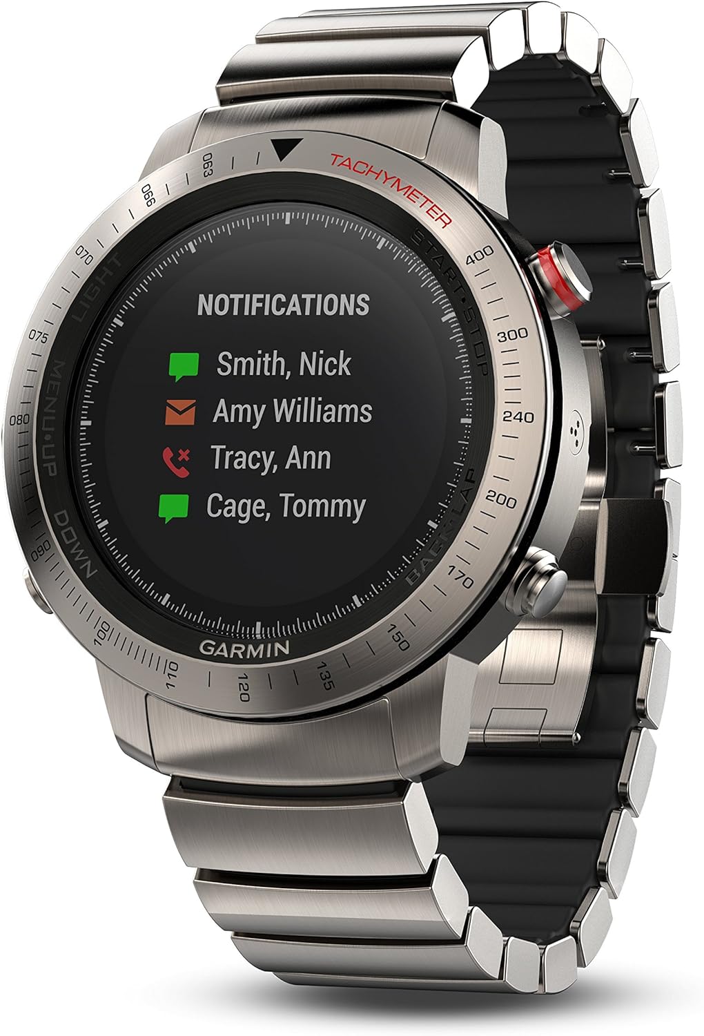 garmin titanium watch