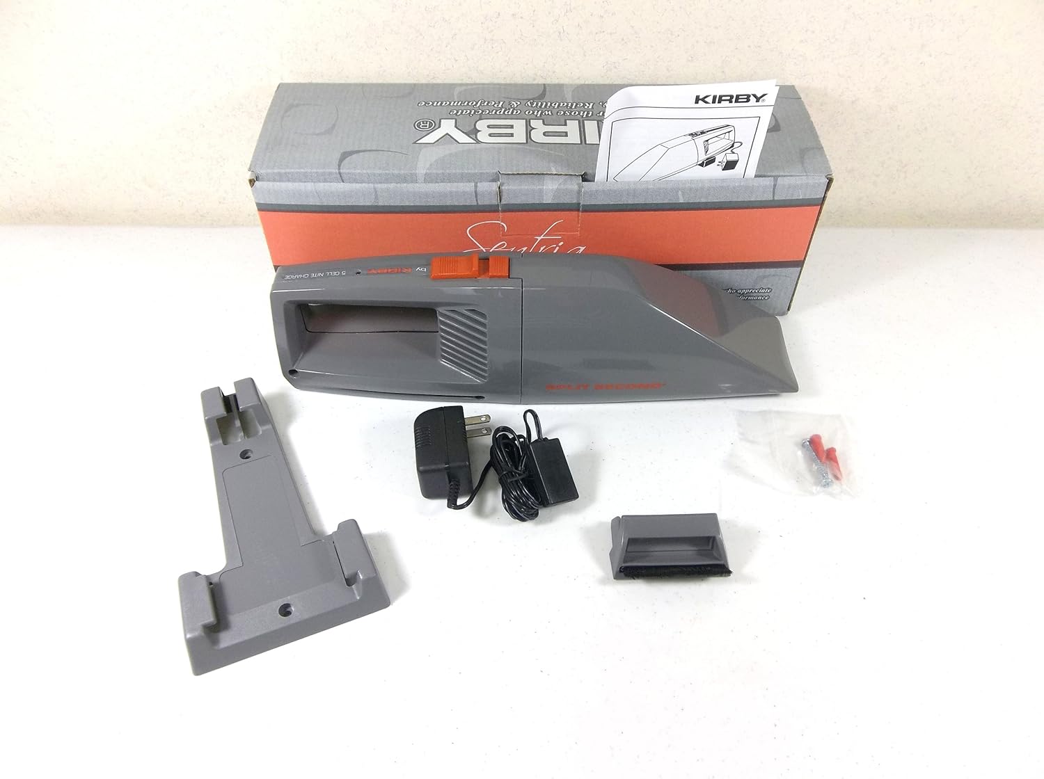 Kirby Split Second Cordless Hand Vacuum w Wall Mount and Charger