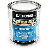 Evercoat Feather Fill G2 Premium Polyester Primer Surfacer for Fiberglass, SMC &amp; More - 32 Fl Oz