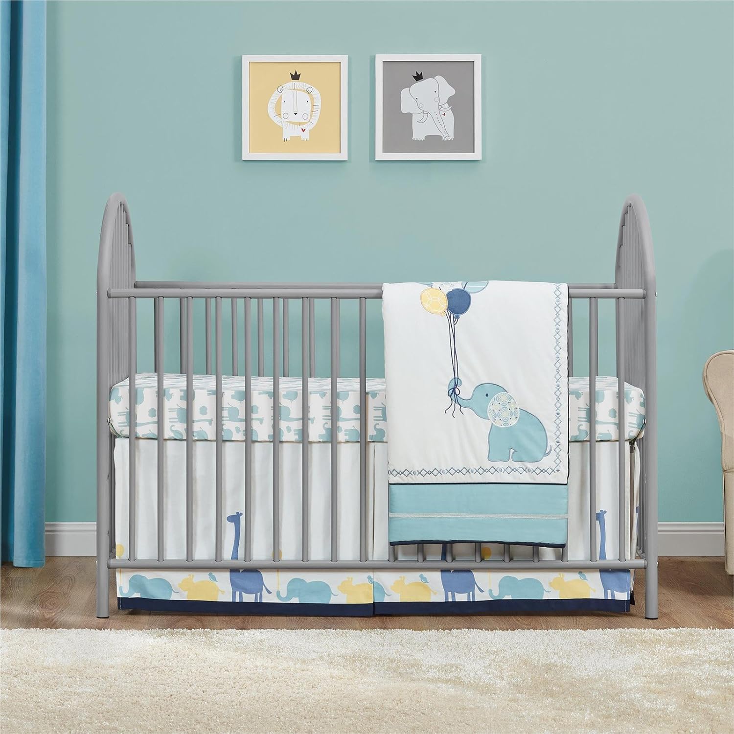 cosco metal crib