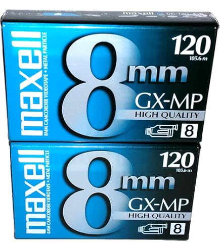 Amazon.com: Sony P6120HMPR/2C 2-Pack 120-Minute Hi8 Tape