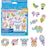 Aquabeads - Pastel Fancy Set - Water Fuse Beads Craft Kit | Dreamy pastel beads and adorable templates for little crafters - designs set with a gentle spray of water, no mess, Ages 3+