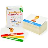 Emotion Cards for Kids, Feeling Cards Game | 60 Emotion &amp; Feeling Flash Cards for Kids | Learn Feelings and Needs Cards | Teach Mixed Emotions &amp; Emotional Intelligence Cards to Children &amp; Toddlers