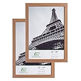 FrameWorks 13” x 19” 2-Pack Golden Oak