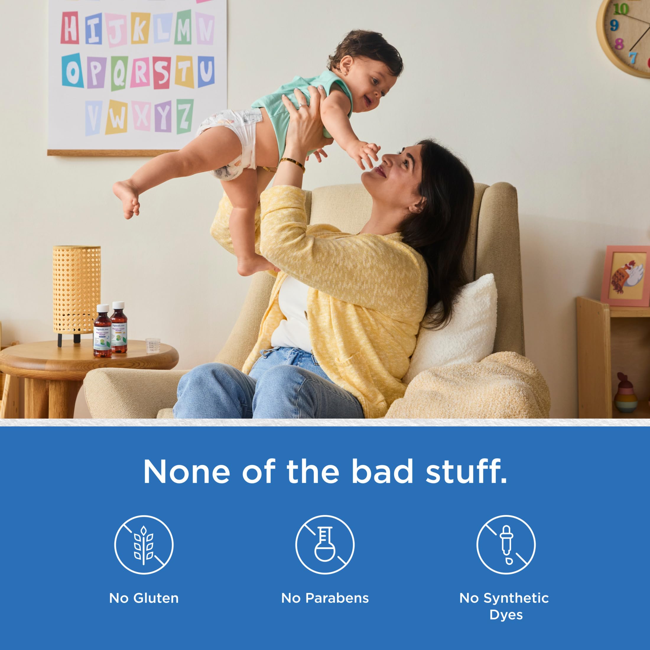 Hyland's Kids Organic Cough and Immune Day and Night Combo Pack, Eases Coughs, Supports Immunity, Promotes Sleep, Two 4 Fl Oz. Bottles (8 fl oz)