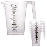 TCP Global 1/2 Liter (500ml) Plastic Graduated