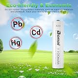 Bonai AAA Rechargeable Batteries 16-Pack 1100mAh Ni-MH Ready to Use view 5