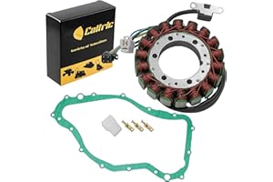Caltric Stator & Gasket Compatible with Arctic Cat 500 4X4 Auto Manual 2003 2004 2005-2009