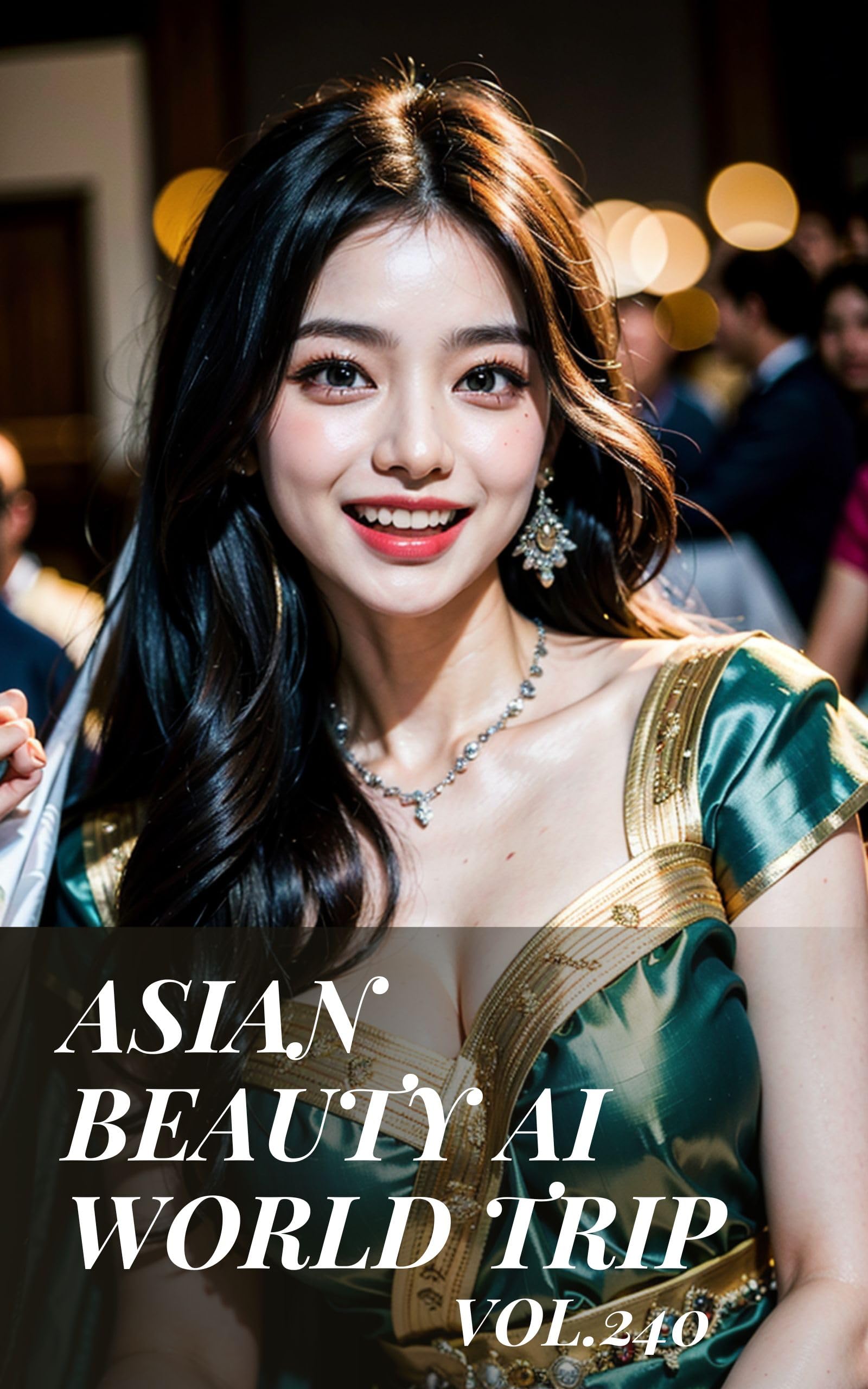 Asian beauty AI world trip: India