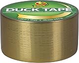 Duck Tape Solid Colours Gold 48mm x 9.1m Self-Adhesive Craft Tape view 2