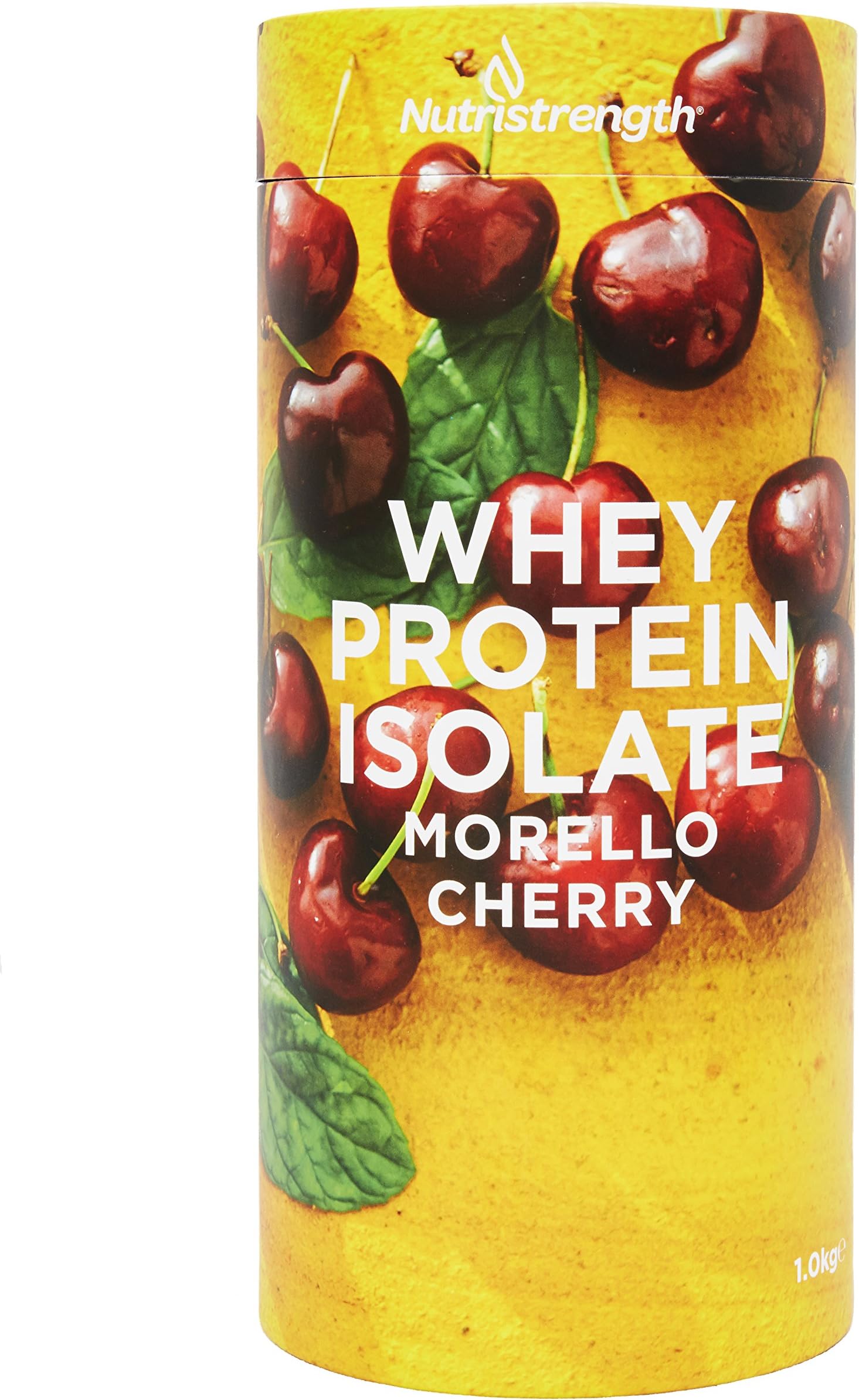 Nutristrength Whey Protein Isolate - 1 kg (Morello Cherry)
