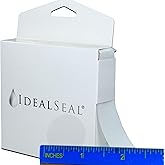 1,000 Super Gloss Clear Round Stickers (with Dispenser Box) Clear Retail Package Seals Mailing Seals Envelope Seals 1" Round Circle Wafer Stickers 1000 Per Roll (1 Roll Per Box) USA (1 Box (1000))