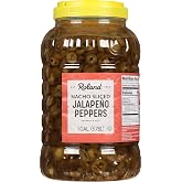 Roland Foods Nacho Sliced Jalapeno Peppers, Specialty Imported Food, 1 Gallon, Pack of 1