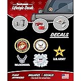 U.S. Military Stickers and Decals Logo Branches