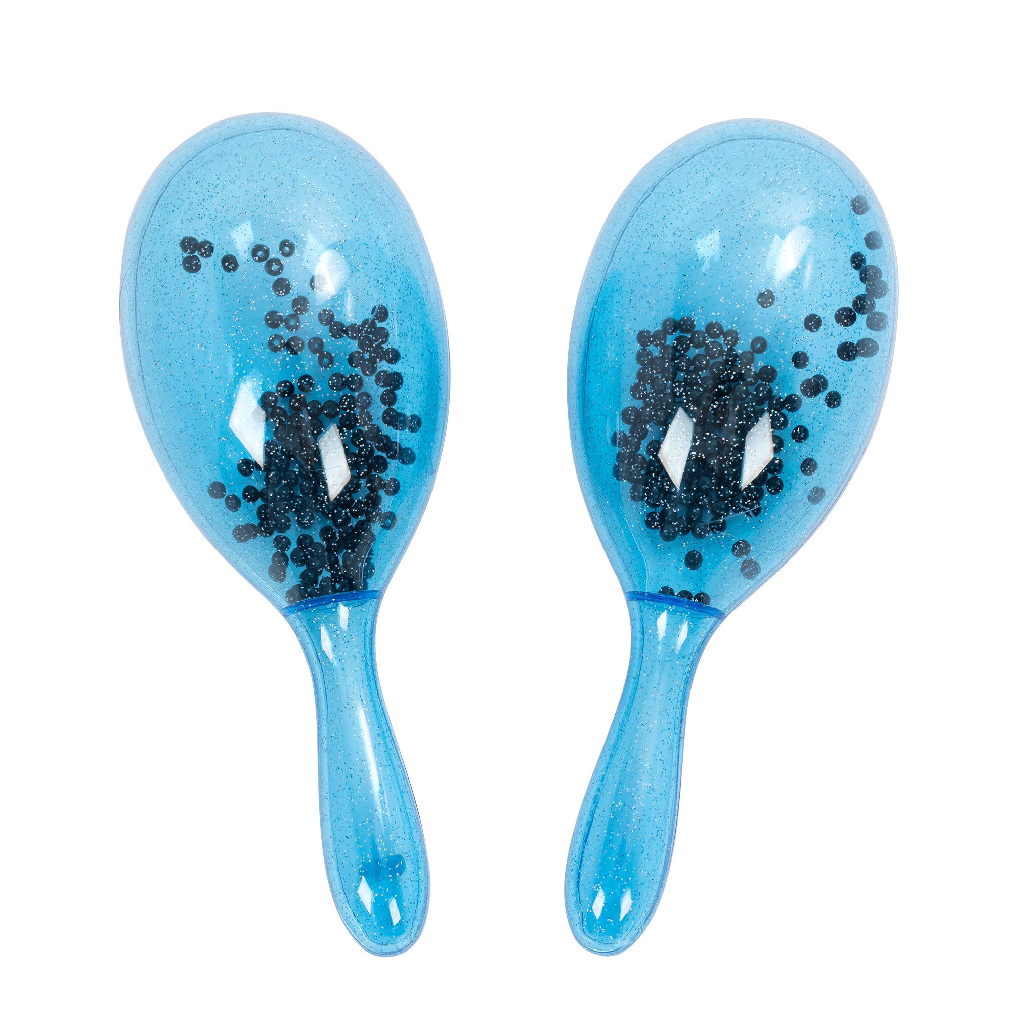 Percussion Plus Sparkle Maracas - Blue