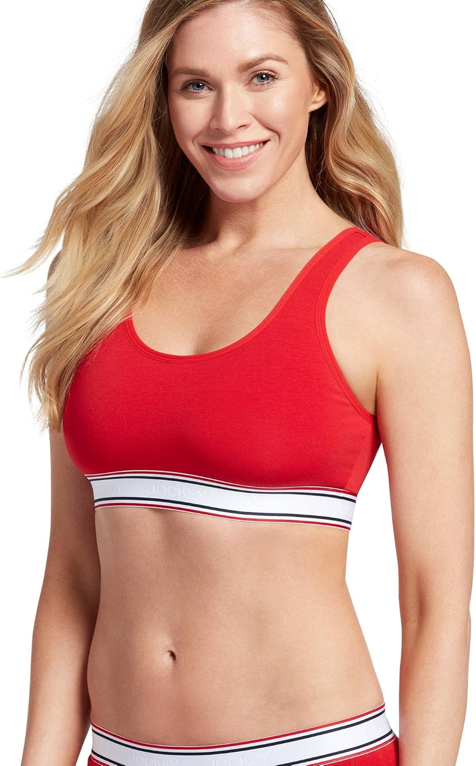 Jockey Women's Bras Retro Stripe Bralette Amazon.ca Clothing