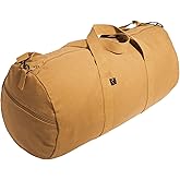 Rothco Heavy-Duty Canvas Shoulder Duffle Bag - Rugged Travel Gym Gear Equipment Bag