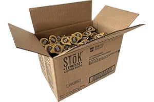 SToK Cold Brew Espresso Coffee Shots, Unsweetened, 0.43 Fl Oz (Pack of 264)