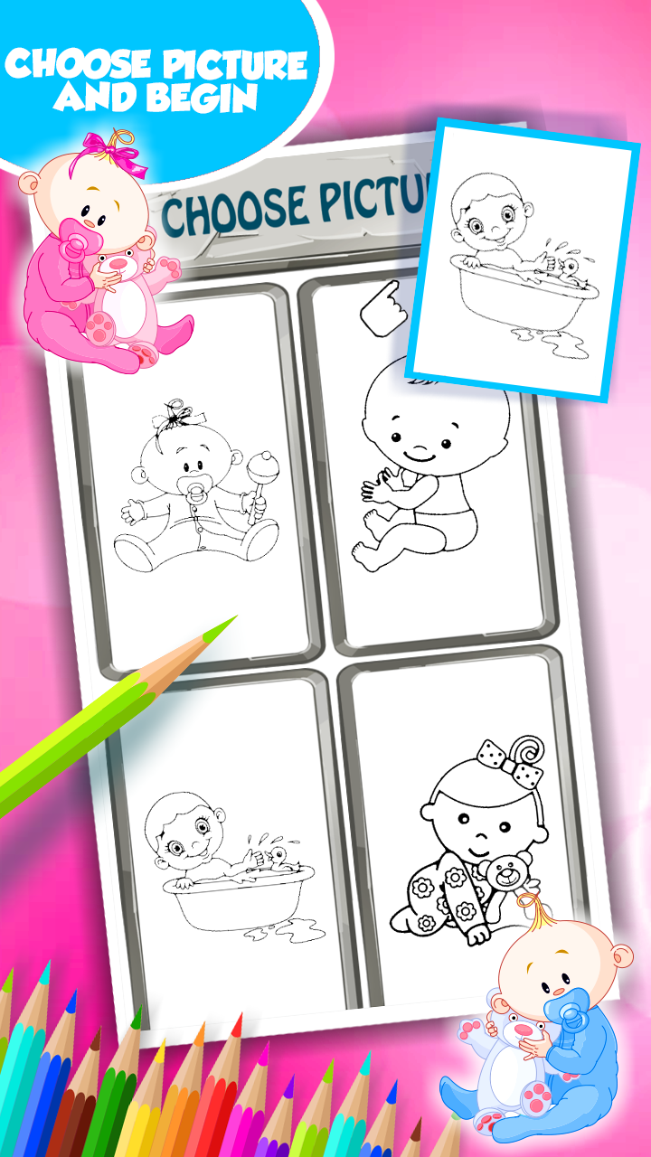 50 best ideas for coloring Baby Coloring App