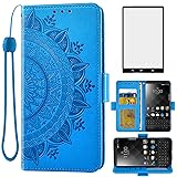 Asuwish Compatible with BlackBerry KEYone Wallet