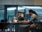 HP EliteDisplay E243 23.8" Full HD IPS Monitor 1920x1080 USB 3.0 Height Adjust view 8