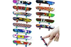 XIPEGPA Mini Finger Skateboards Finger Skateboard Toys for Birthday Party Favors Gift Props Decoration (30)