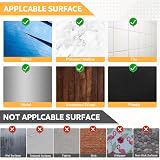 Sinnsally Heavy Duty Picture Hanging Strips Medium 12 Pairs view 5