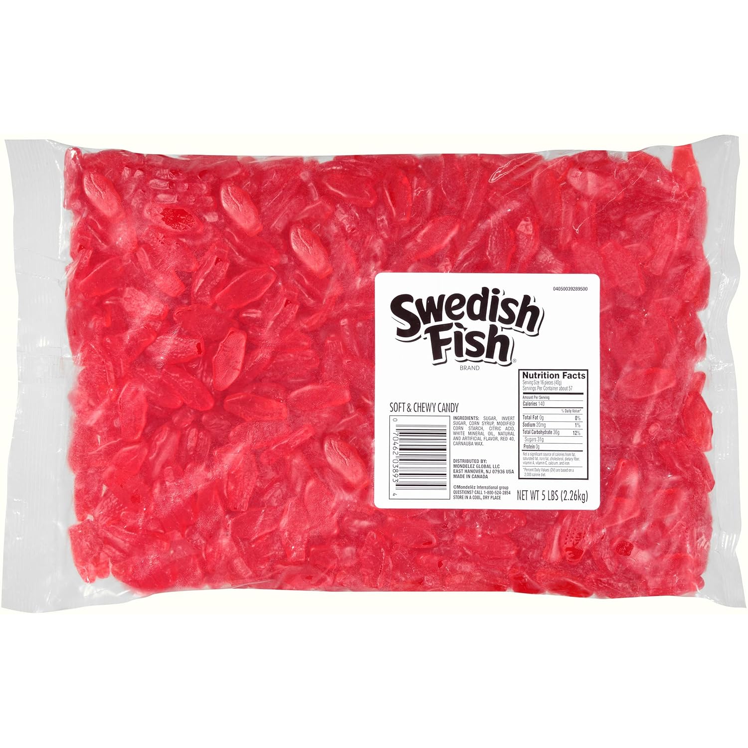 SWEDISH FISH Mini Soft & Chewy Candy, 5 lb : Grocery & Gourmet Food