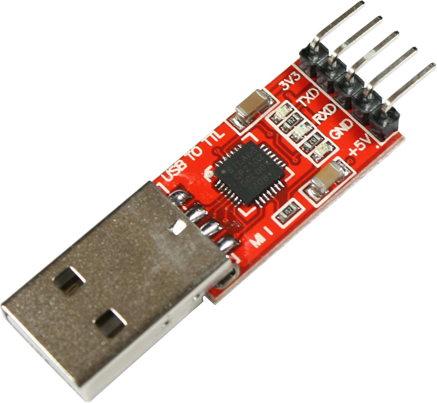 Paradisetronic.com USB-UART Converter, Serial Interface/TTL to USB, CP2102 USB Serial Converter for Linux macOS, Win7, Win8 - Image 3