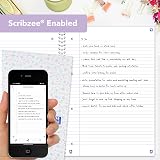 Oxford Liberty A4 Notebooks Twin Pack Pastel Colours 140 Pages Scribzee Enabled view 5