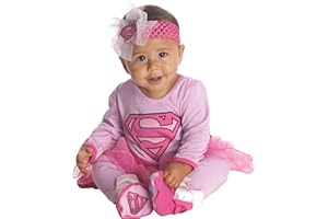 Rubies Costumes DC Comics Supergirl Costume for Themed Parties and Halloween, As Shown, 0-6 Months US