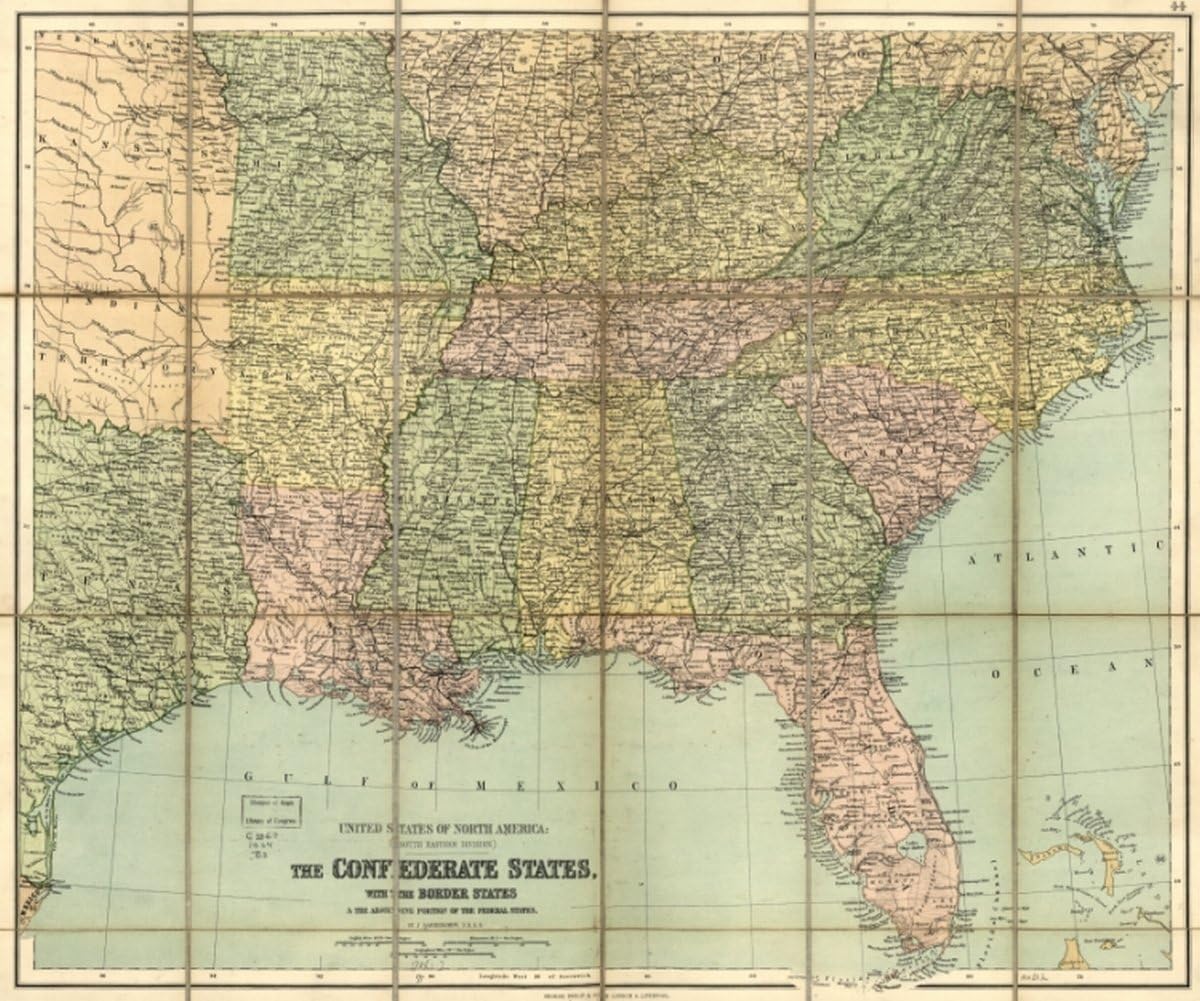 Amazon 南部州 1864 南北戦争地図 アメリカ南北州連合国 連邦州議会省 インチx24インチ ウォールマップ アートフレーム ポスター オンライン通販 Amazon 南部州 1864 南北戦争地図 アメリカ南北州連合国 連邦州議会省 インチx24インチ ウォールマップ アートフレーム ポスター オンライン通販