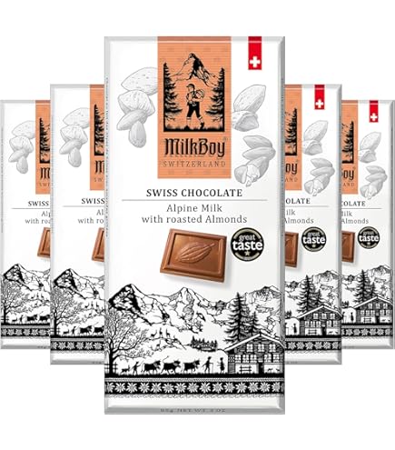 Amazon.com : Milkboy Swiss Chocolates Chocolate Bars - Premium