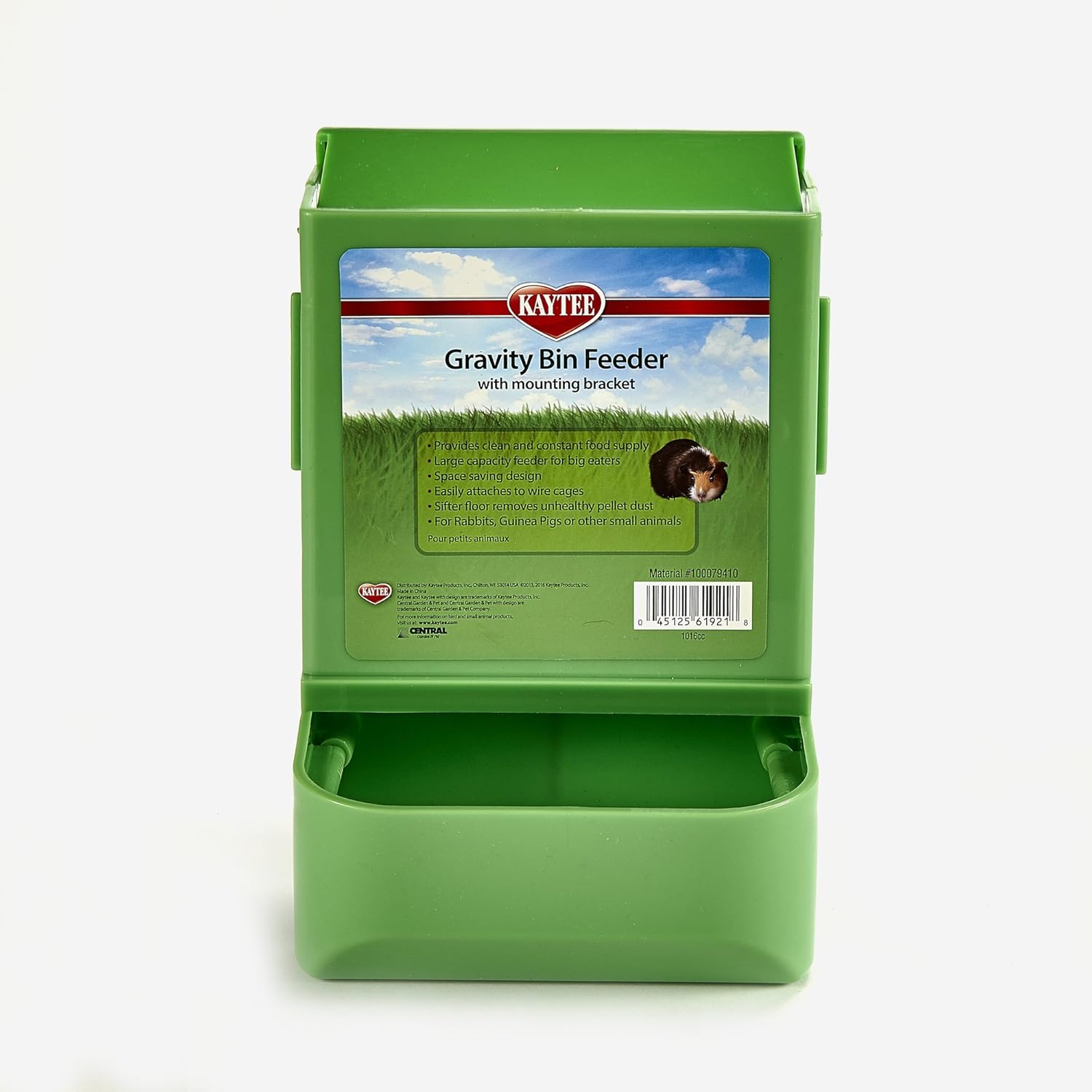 Amazon Com Kaytee Gravity Bin Feeder With Bracket Assorted
