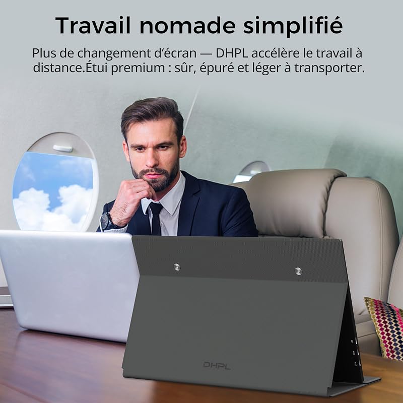 15,6" Écran Portable IPS HDR FHD 1080P 60Hz – Second Écran pour laptop PC