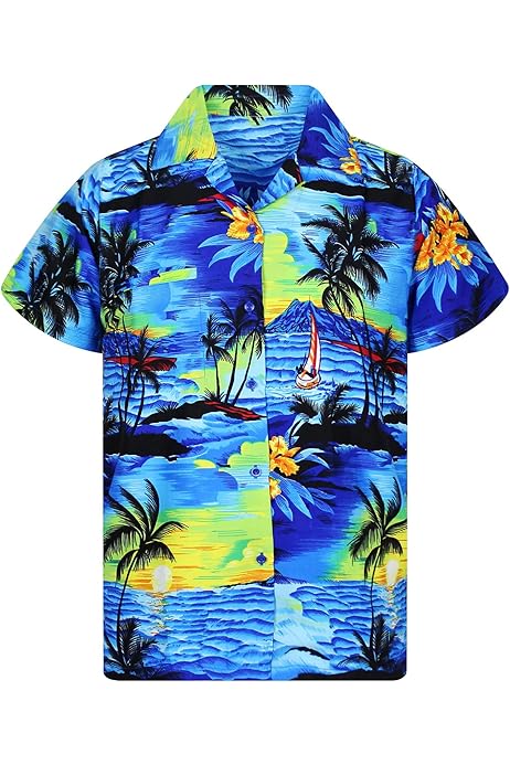 Amazon Camisa Hawaiana Hombre Negra Camisa Negra Hombre Camisa