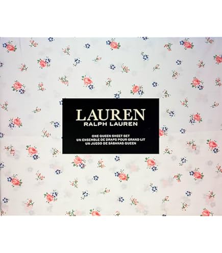 Amazon.com: Lauren Ralph Lauren Printed 100% Cotton 3 pc Twin