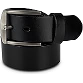 Scott Allan Collection Mens Belt - Men's Belts - Adjustable Leather Belt for Men - Size 34, 36, 38, 40