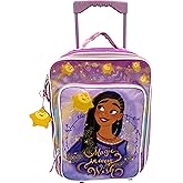 Fast Forward Kid's License 16" Soft Side Wheeled Pilot Case- Rolling Luggage (Wish)