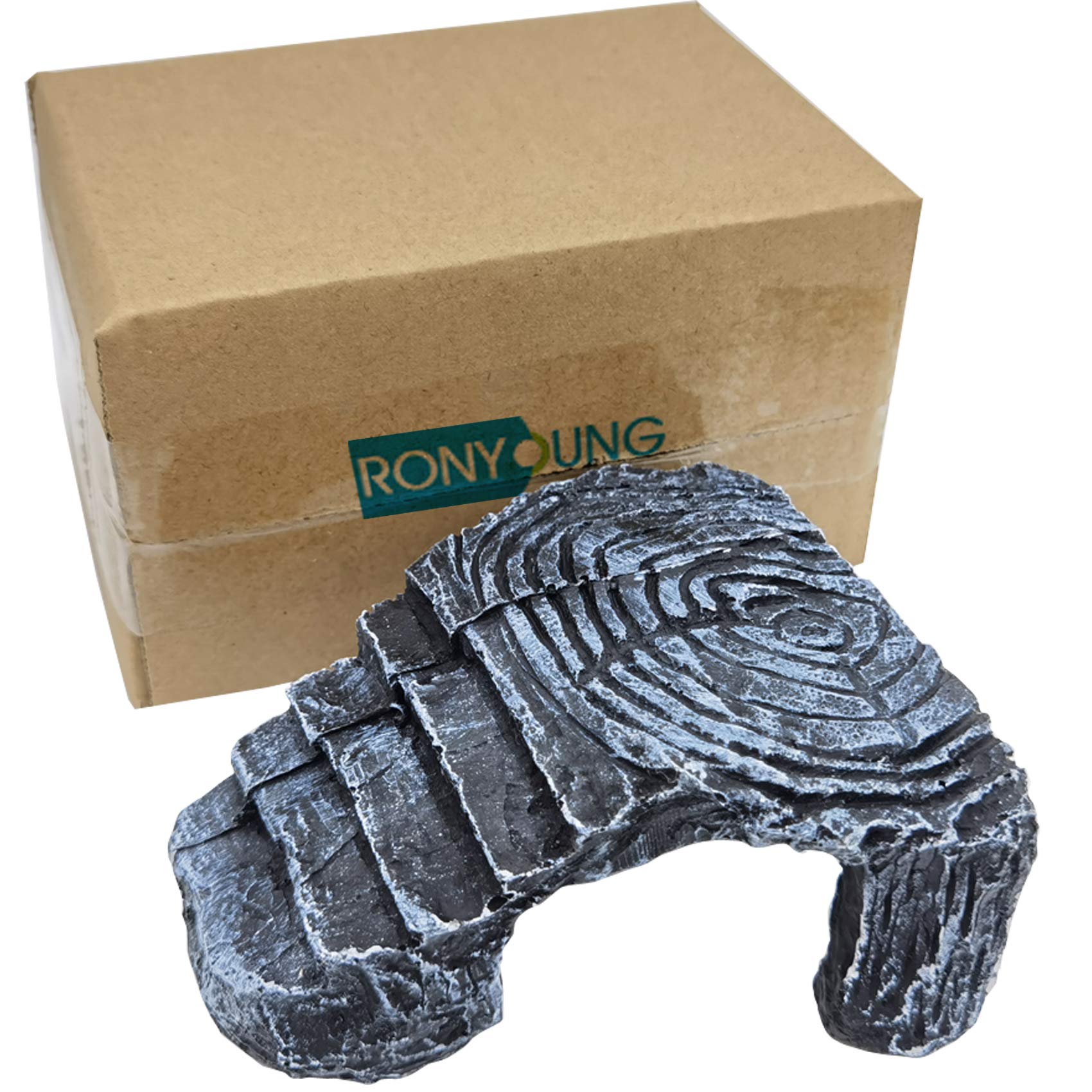 Photo 1 of RONYOUNG Habitat Basking Rock for Turtles Large Basking Platform Ramp Big Tank Decor Accessories Turtle Shelf Landing Dock for Aquarium