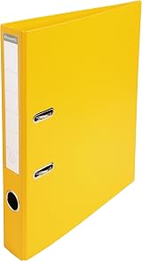 Exacompta Prem'Touch PVC Lever Arch File 320x290mm 2 Rings A4 50mm 55mm