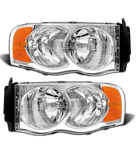 Notable Potencia Fog Lights For Ram 1500/2500/3500 & Durango (2002-2009) - LED Driving Lights, Black Housing