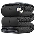 BELADOR All-Season Duvet Insert King Size Bed - Down Alternative Comforter, Mid-Plush Lightweight, Box Quilted Siliconized Fiberfill Oeko-Tex Hotel Comforter