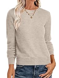 ANRABESS Sweaters for Women Long Sleeve Lightweight