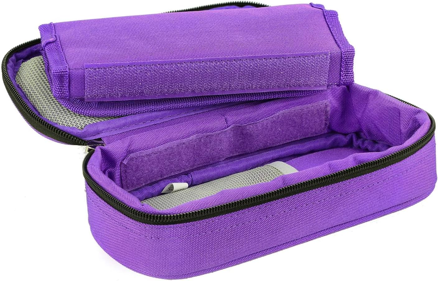 YOUSHARES Insulin Cooler Travel Case - Medication Diabetic Insulated Organizer Portable Cooling Bag for Insulin Pen and Diabetic Supplies with 2 Cooler Ice Pack (Purple): Health & Personal Care